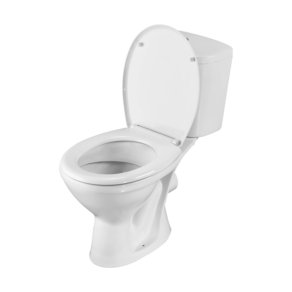 картинка Унитаз Pro белый прямой выход 1P2155S0000BF Santeri 