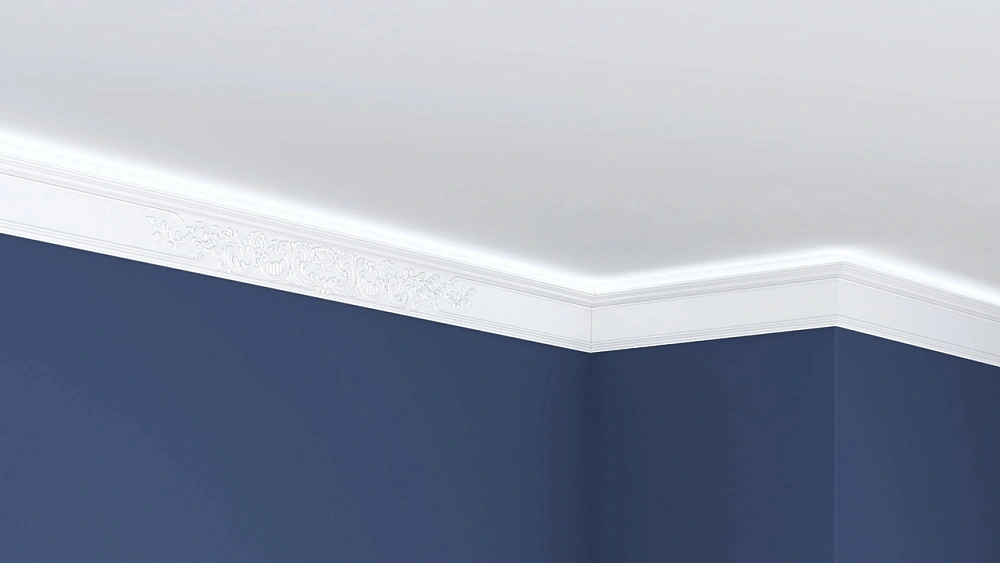 картинка Плинтус декоративный GP-110 Silver (27шт) 