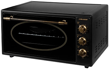 картинка Духовой шкаф электрический Axeldorf ON-5102-2 Retro Black  являющийся официальным дистрибьютором в России 