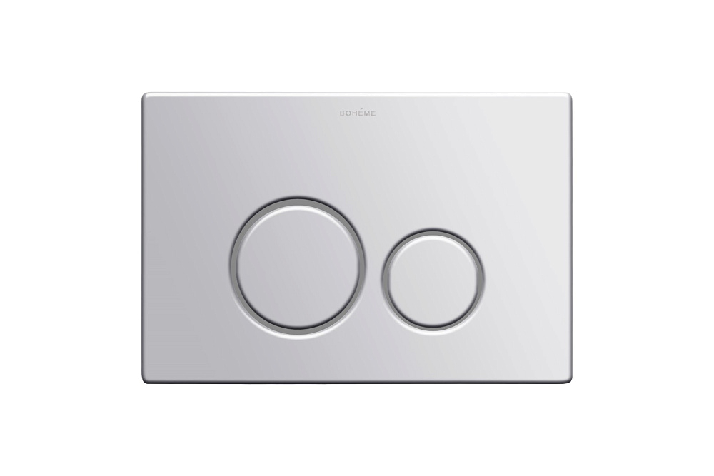 картинка Кнопка для инсталляции, нерж.сталь ультраплоская Chrome 649-CR Boheme 