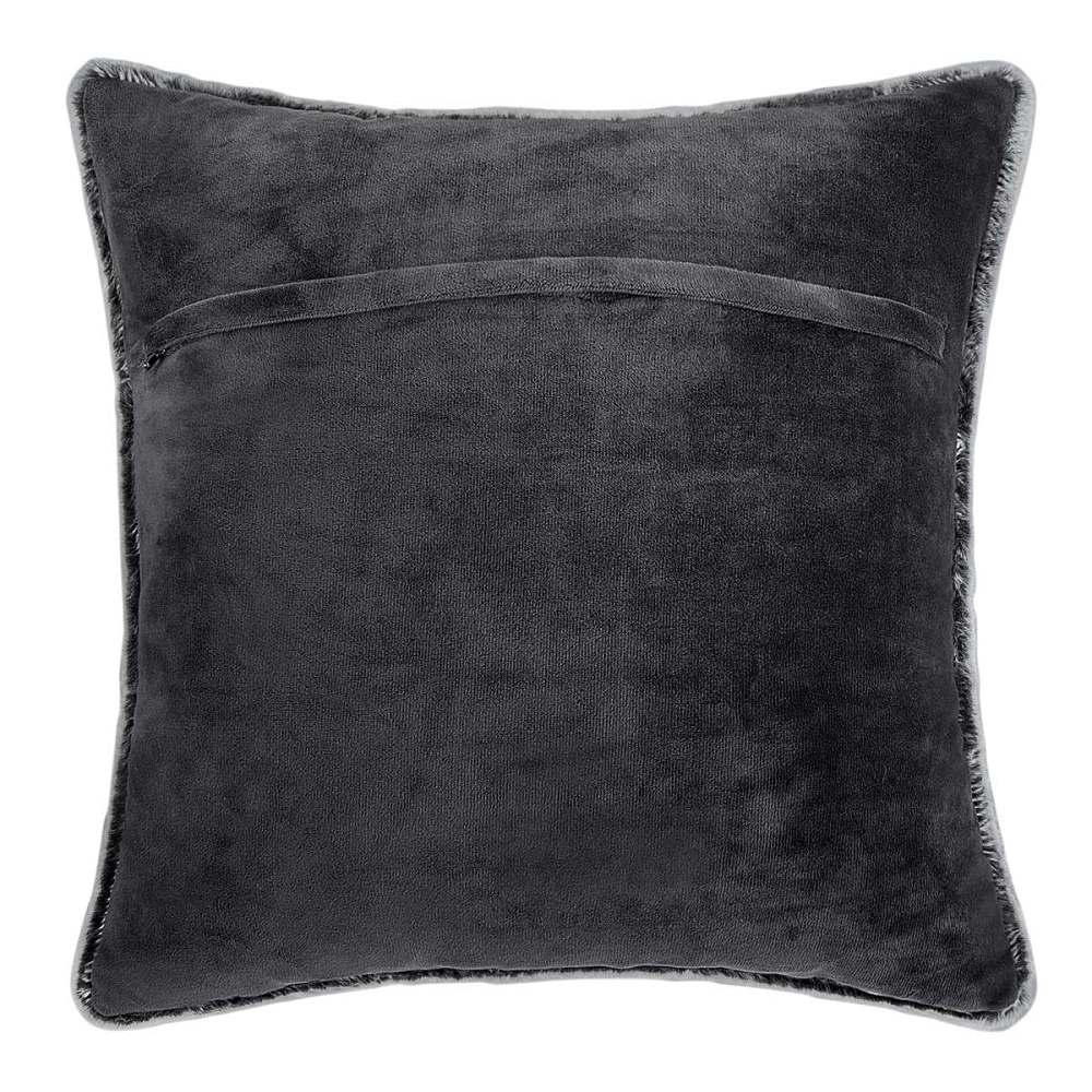 картинка Наволочка Arya кролик искусственный мех 45*45 Atlas черный 