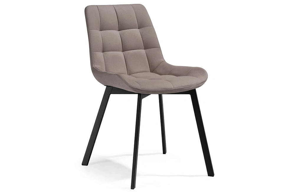 картинка Стул Челси П латте/черный Velutto 08 