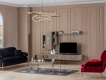 картинка Подставка ТВ Zirkon Wall Unit Upper side Weltew  являющийся официальным дистрибьютором в России 