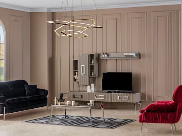 картинка Подставка ТВ Zirkon Wall Unit Upper side Weltew  являющийся официальным дистрибьютором в России 