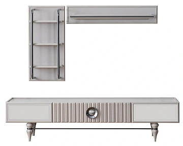 картинка Полка для книг Emirgan Wall Unit Upper side 180cm Weltew  являющийся официальным дистрибьютором в России 