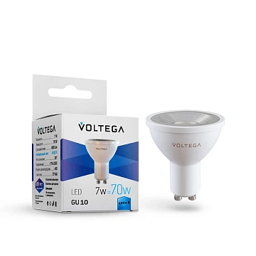 картинка Лампа светодиодная Софит 7W Цоколь GU10 Цвет темп 4000К VG1-S2GU10cold7W-С 8332 
