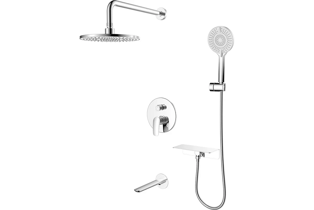 картинка Душевая система RORSB03M68 скрытого монтажа Milardo 