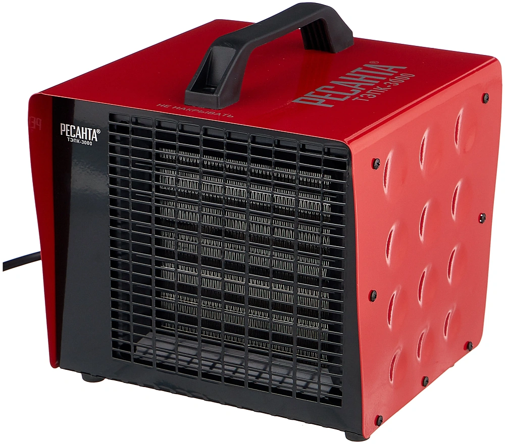 картинка Пушка тепловая электрическая Ресанта ТЭПК-3000К 3кВт 250 куб,м/час 