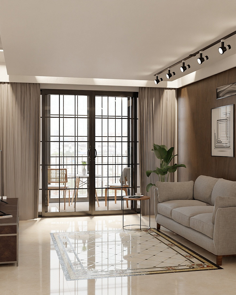 картинка Керамогранит OHG 6432A-1 Beige д/пола угол 60*60см (нов) 