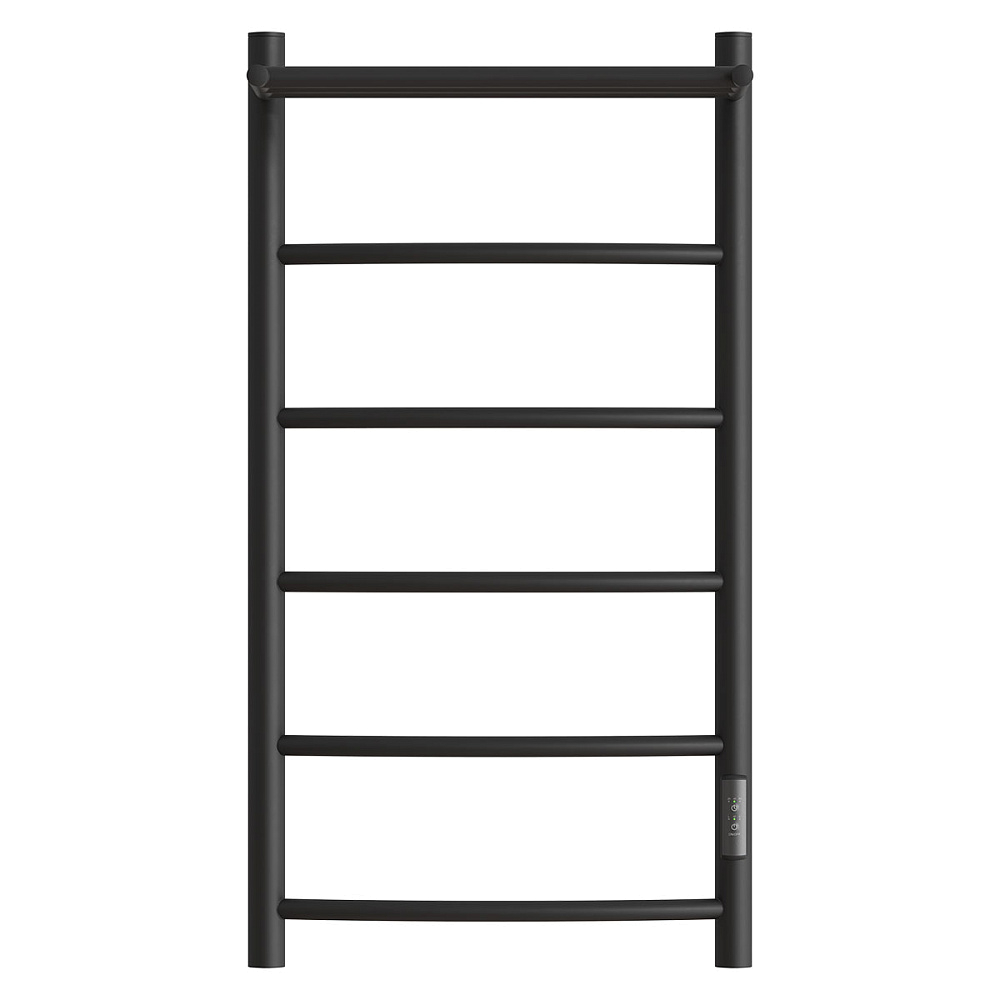 картинка Полотенцесушитель Point PN04848PB Афина 400*800 диммер черный справа 