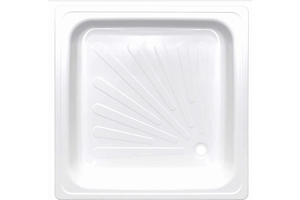 картинка Поддон стальной квадратный Антика 80*80*15 (душ. поддон) 