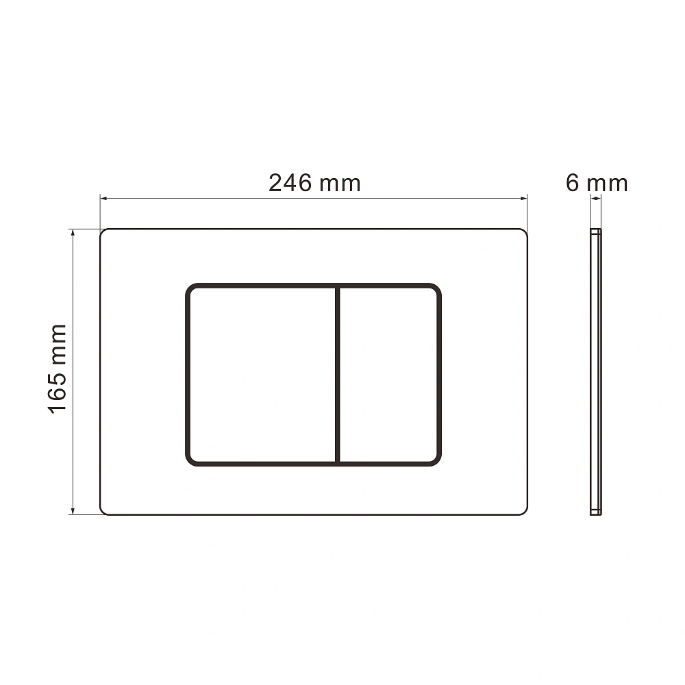 картинка Клавиша смыва Classic золото глянцевый 700.K31.04.30M.30M Grossman 