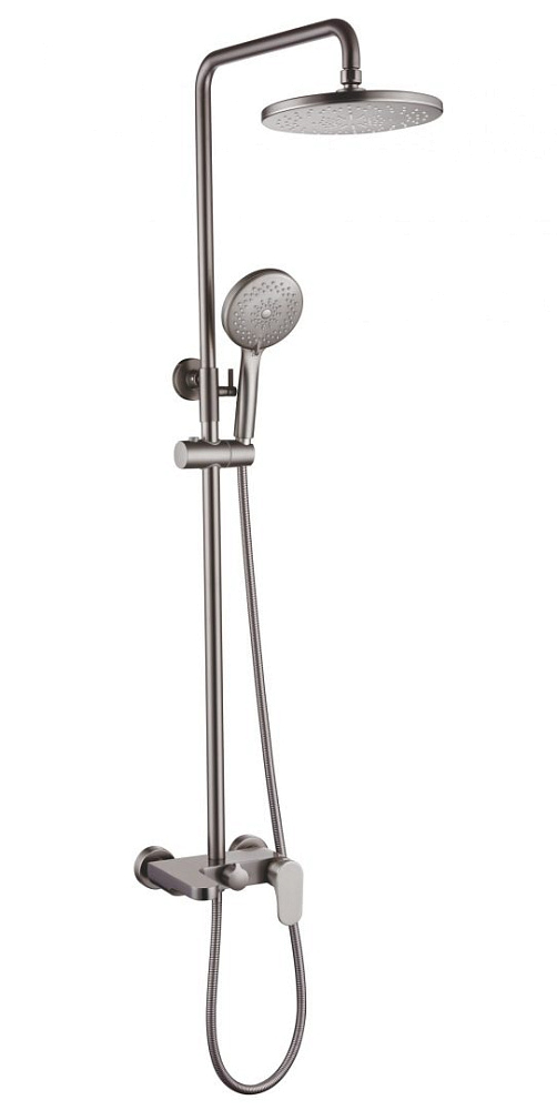 картинка Стойка для душа со смесителем Spectre Nickle Brush 458-NB Boheme 