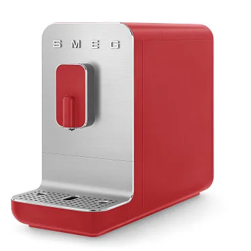 картинка Кофемашина Smeg BCC01RDMEU красная матовая  являющийся официальным дистрибьютором в России 