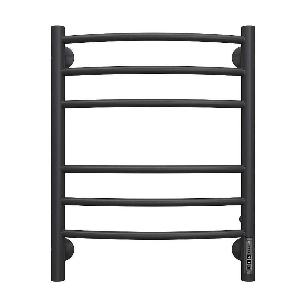 картинка Полотенцесушитель Terminus Классик П6 450*600 электро КС 9005 матовый 