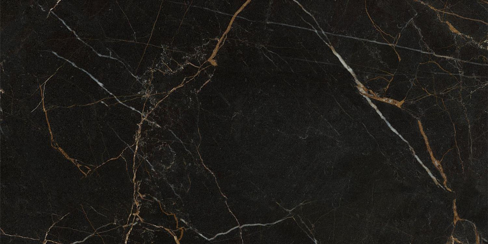 картинка Керамогранит Olimpia GT1206011405HPR черный суперполир. 60*120см (1.44м2/2шт) Global Tile 