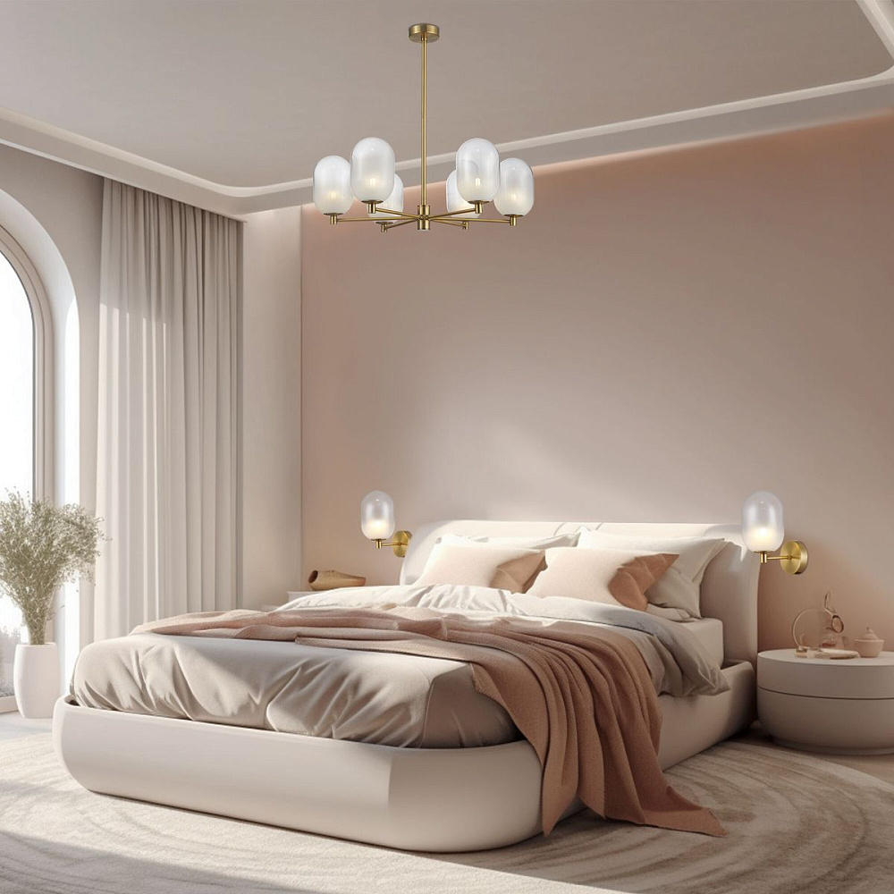 Люстра Strotskis 60161/6 латунь от гипермаркета ТАТАЕВ