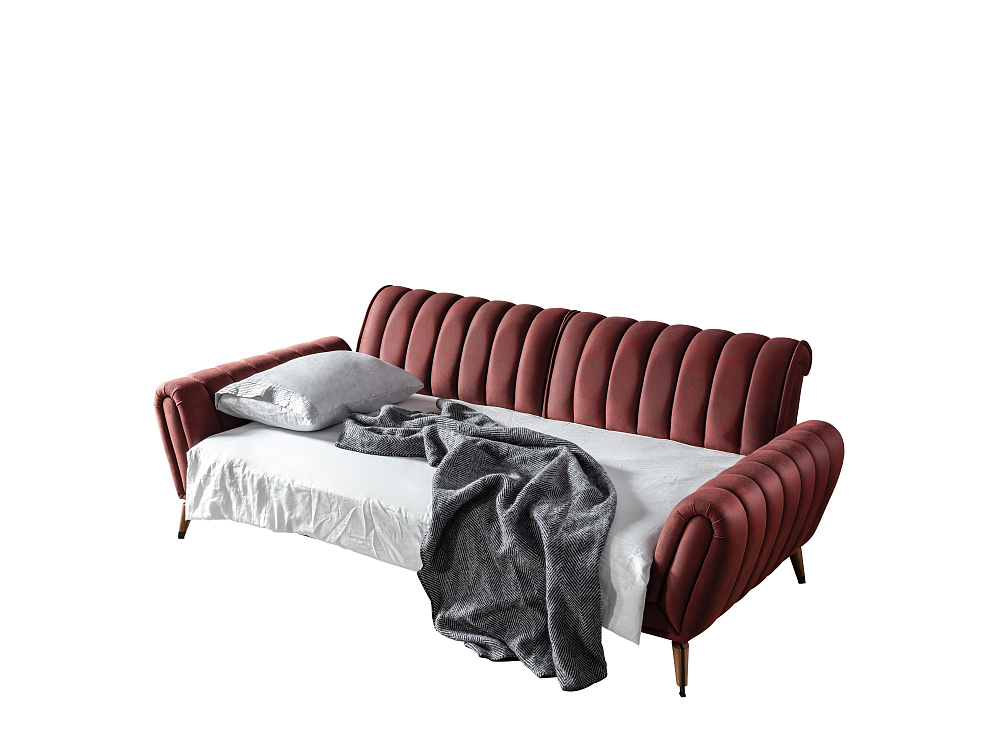 картинка Диван Gusto Three Seater HM-8 трехместный диван с раздвижным механизмом Weltew 