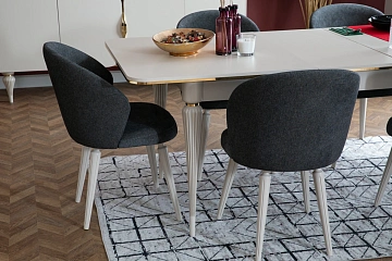 картинка Стол обеденный Belinda Dining Table Openable Weltew 