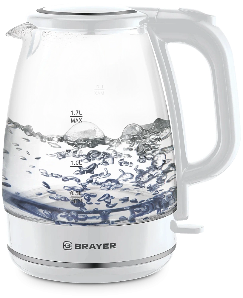 картинка Чайник электрический BRAYER BR1030 WH 