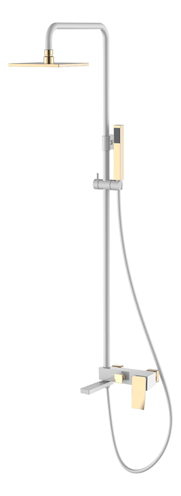 картинка Стойка для душа Q WhiteGold 148-WG Boheme 