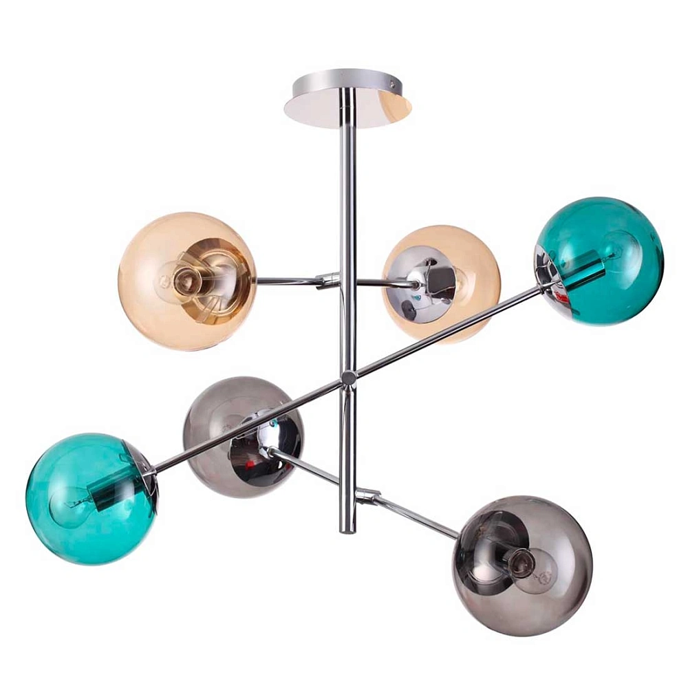 Люстра Lumion 4454/6C Moderni LN20 Хром Sierra от гипермаркета ТАТАЕВ