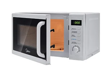 картинка Микроволновая печь Midea AM 820 CUK-W  являющийся официальным дистрибьютором в России 