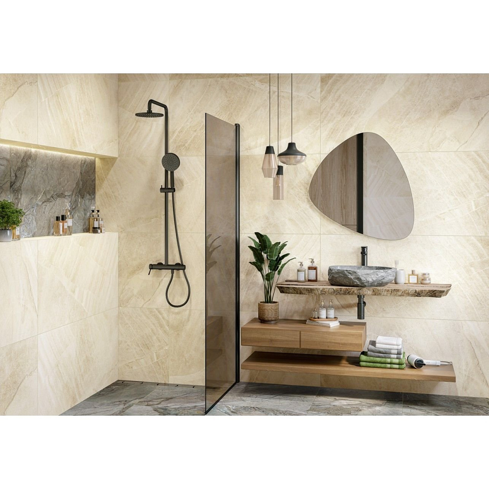 картинка Керамогранит матовый карвинг Rock Sand D120202M 1200*600*9.5 (1.44м2/2шт) 
