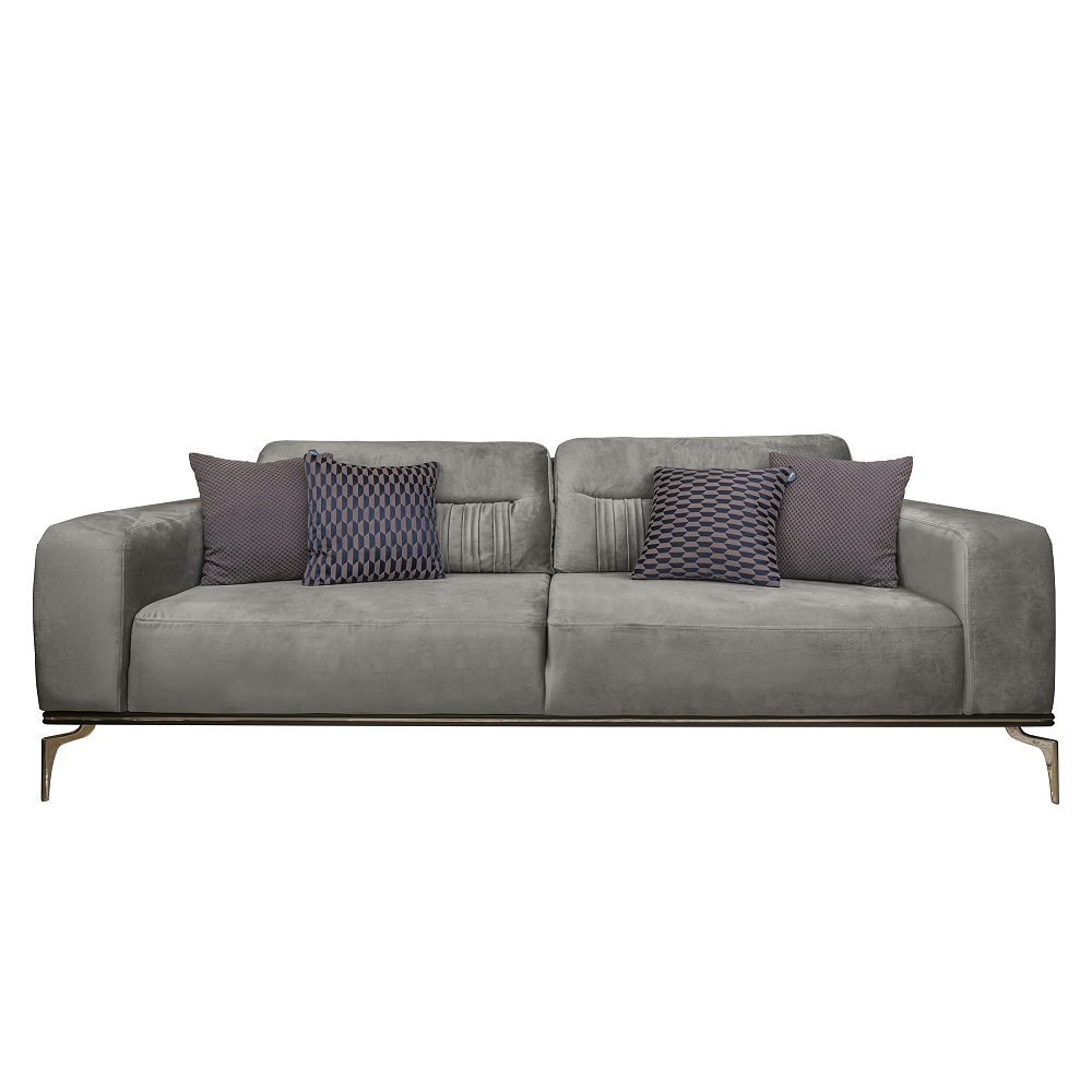 картинка Диван New Zirkon Three Seater HM-58 трехместный с раздвижным механизмом Weltew 