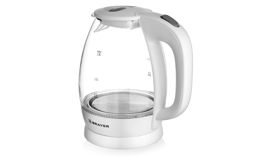 картинка Чайник электрический BRAYER BR1013 WH 