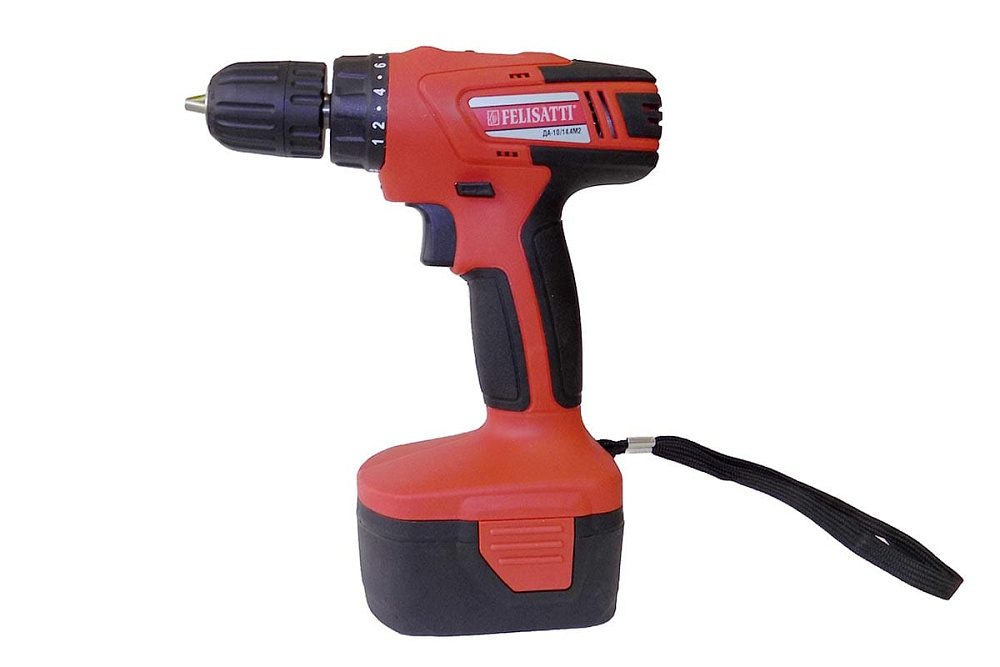 картинка Дрель-шуруповерт аккумуляторный ДА-10/14,4М2 Felisatti 