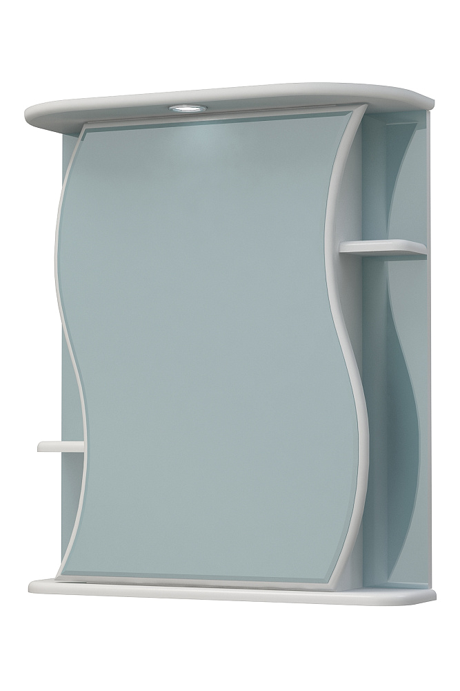 картинка Зеркало Бергамо 60 С белый Я Мебель 