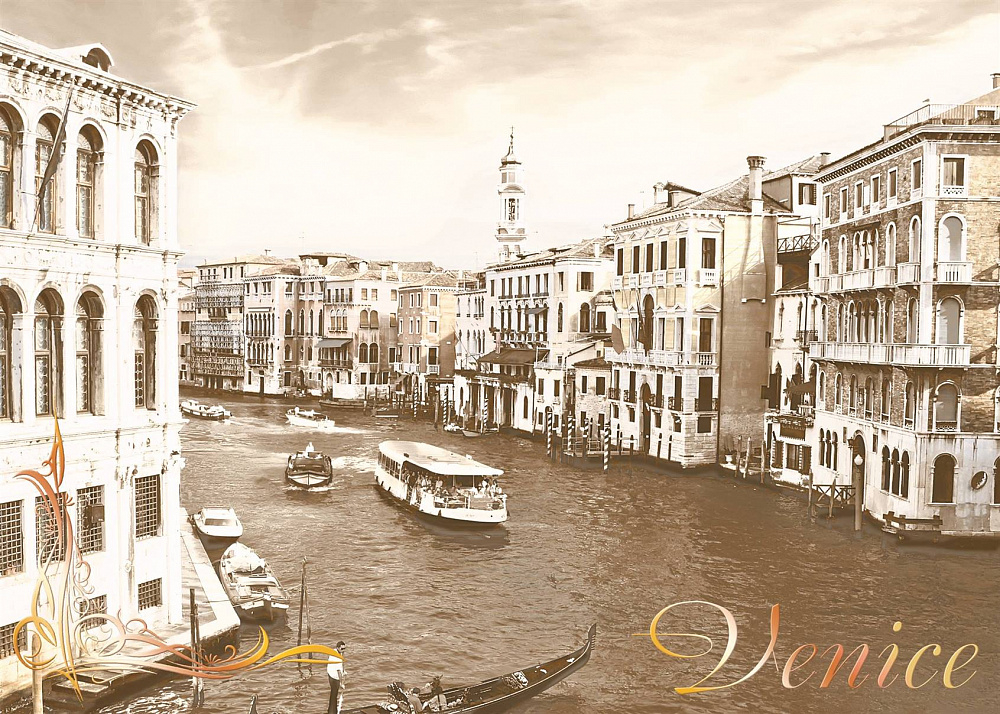 картинка Вставка керамическая Монте-Карло D1 Венеция 25*35см 