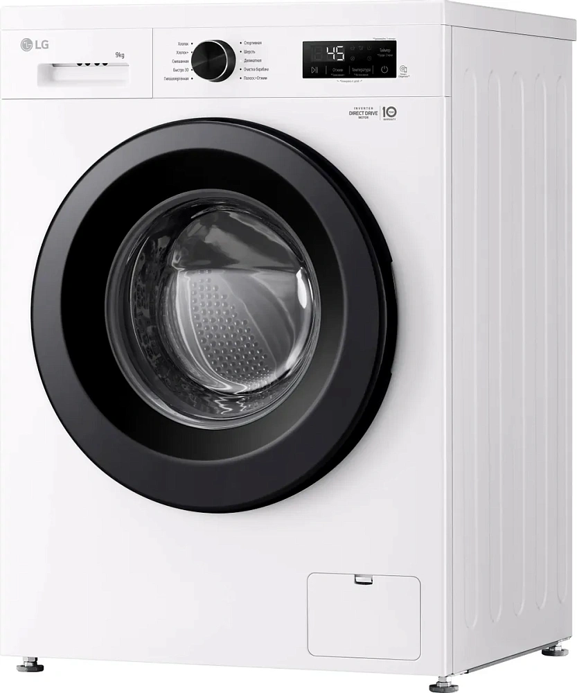 картинка Стиральная машина LG F2 Y1 VS6W Белая 9кг 