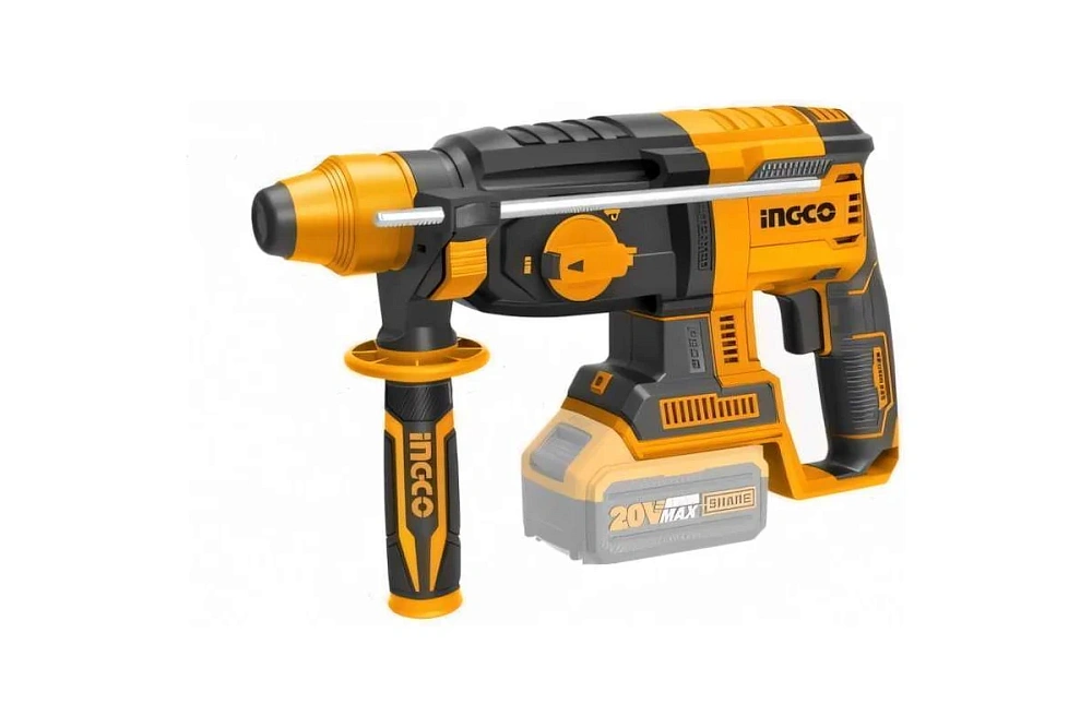 картинка Перфоратор аккумуляторный SDS-plus 20В 1100об/м 1,5Дж INGCO CRHLI20228 