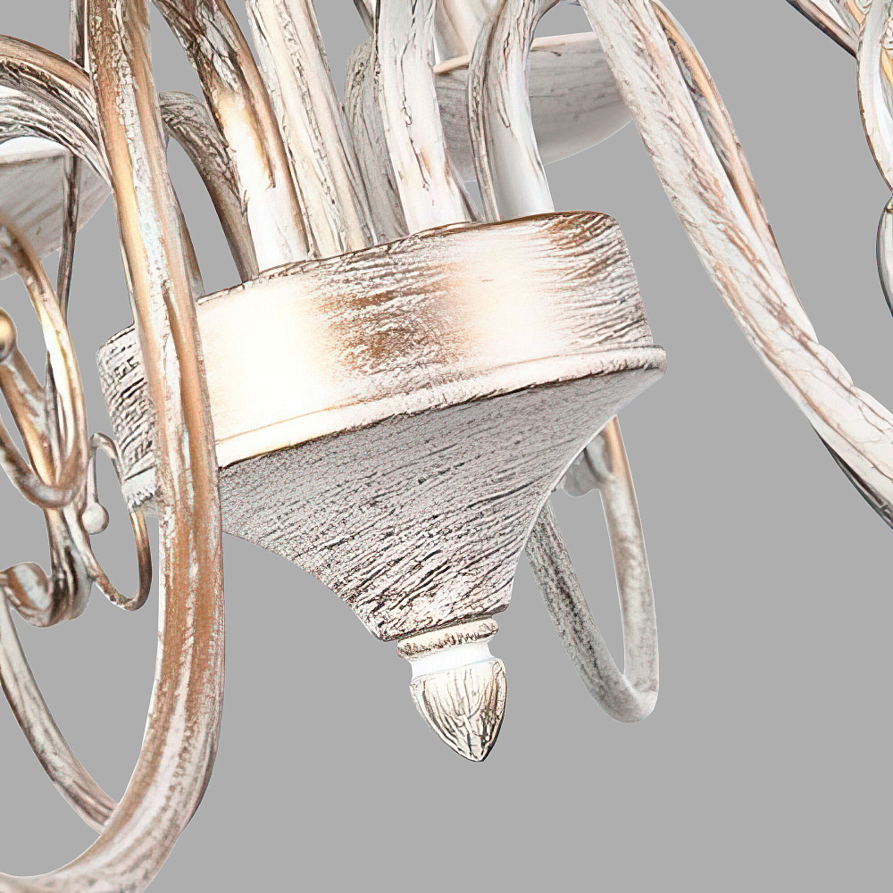 Люстра Strotskis 22404/8 белый с золотом от гипермаркета ТАТАЕВ