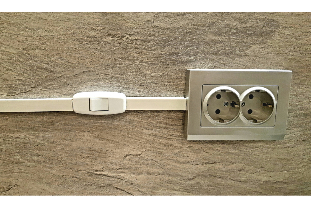 картинка Выключатель навесной белый-белый Lezard 715 1100 611 