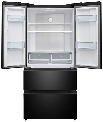 картинка Холодильник MFR83Black IX Total No Frost French Door Comfort  являющийся официальным дистрибьютором в России 