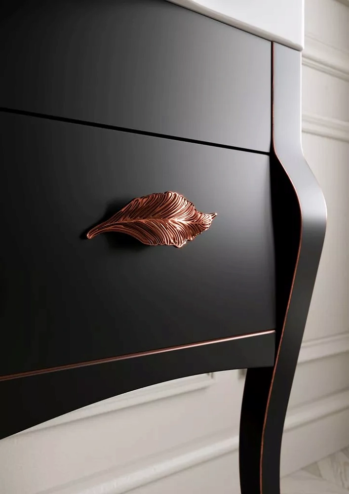 картинка Тумба Borgia 110 цвет черный ум. Brodway 1100 BOR0111BLK TM Clarberg Aqwella 