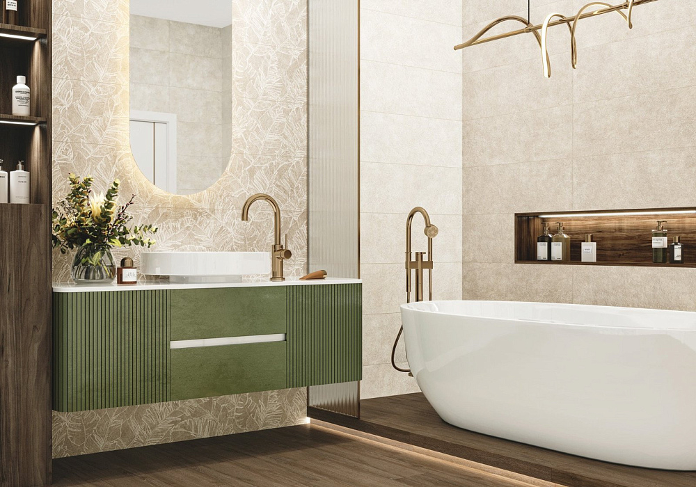 картинка Образец керамогранита с наклейкой Grandwood SSGFA2090GRW44R 20*90 