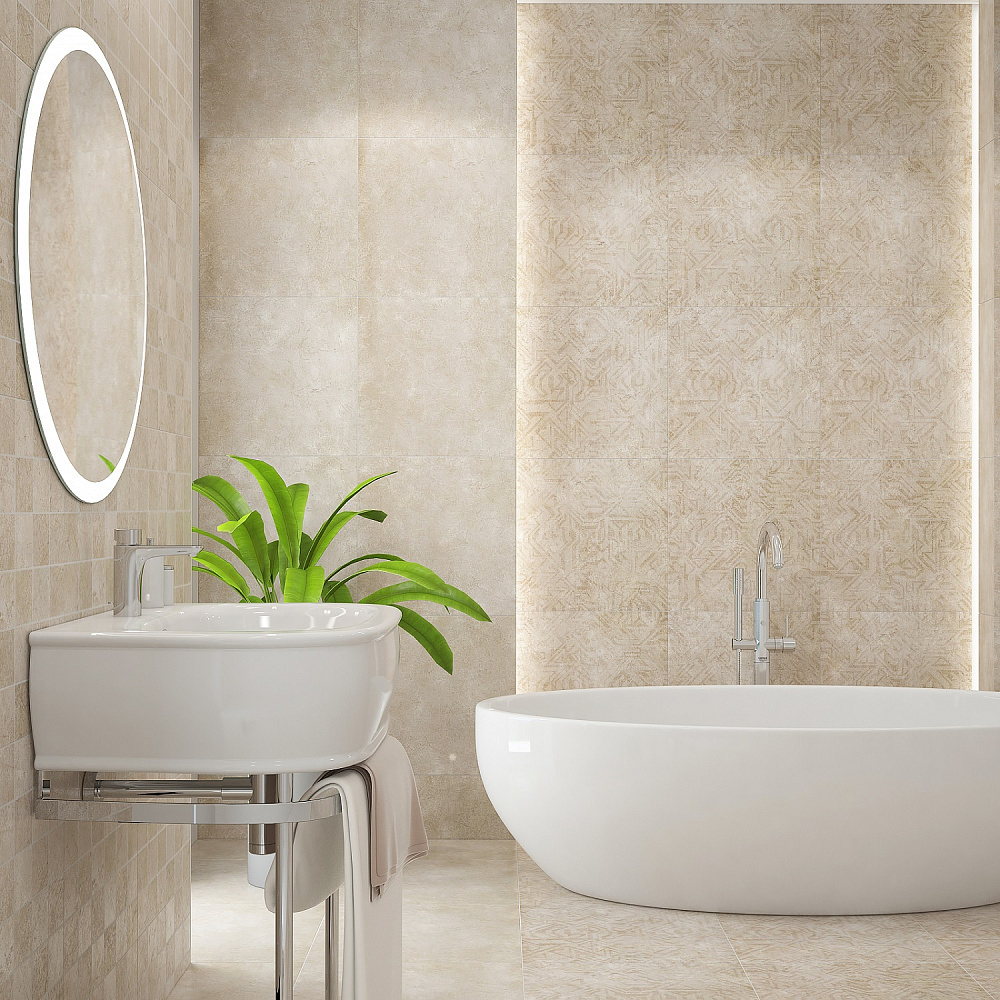 картинка Керамогранит Детройт 1 светло-серый 50*50см (1.25м2/5шт) 