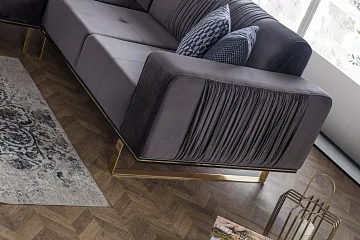 картинка Диван угловой David Corner Set HM-57 двухместный с раздвижным механизмом Weltew 