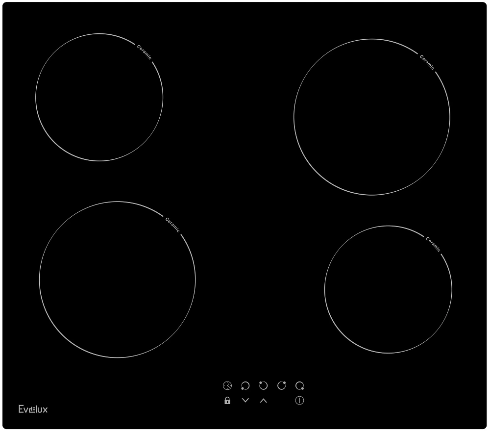 картинка Варочная поверхность Evelux HEV 640 B 