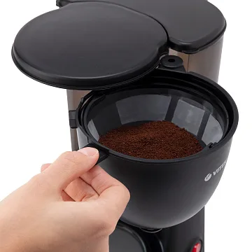 картинка Кофеварка Vitek VT-1500  являющийся официальным дистрибьютором в России 