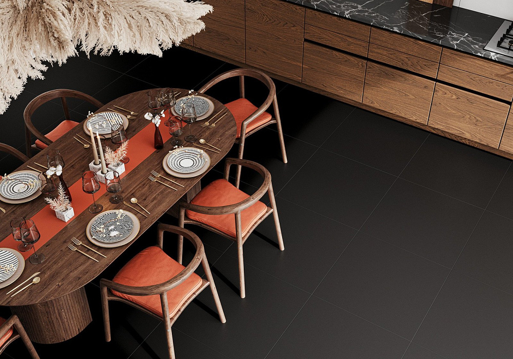 картинка Панель Twin Black (GFU04WIN20R) 60*60см ТМ Alma Ceramica 