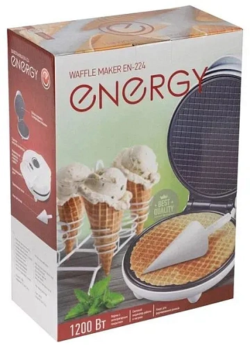 картинка Вафельница Energy EN-224 152310  являющийся официальным дистрибьютором в России 
