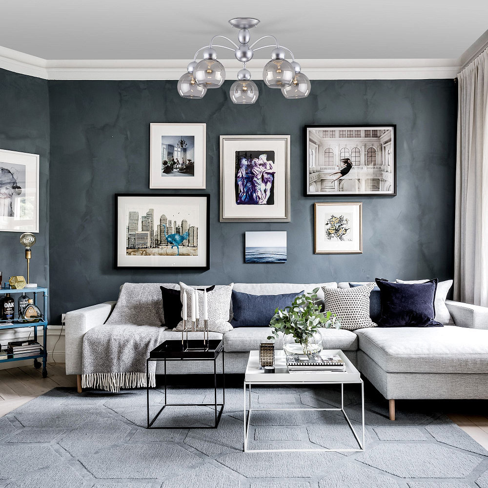 Люстра Strotskis Классика 30148/5 серебро от гипермаркета ТАТАЕВ