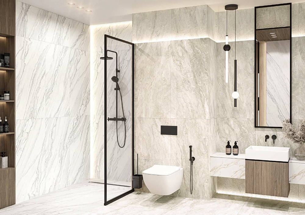 картинка Панель Roxy Beige D12063M 600*1200 (ТМ Delacora) 