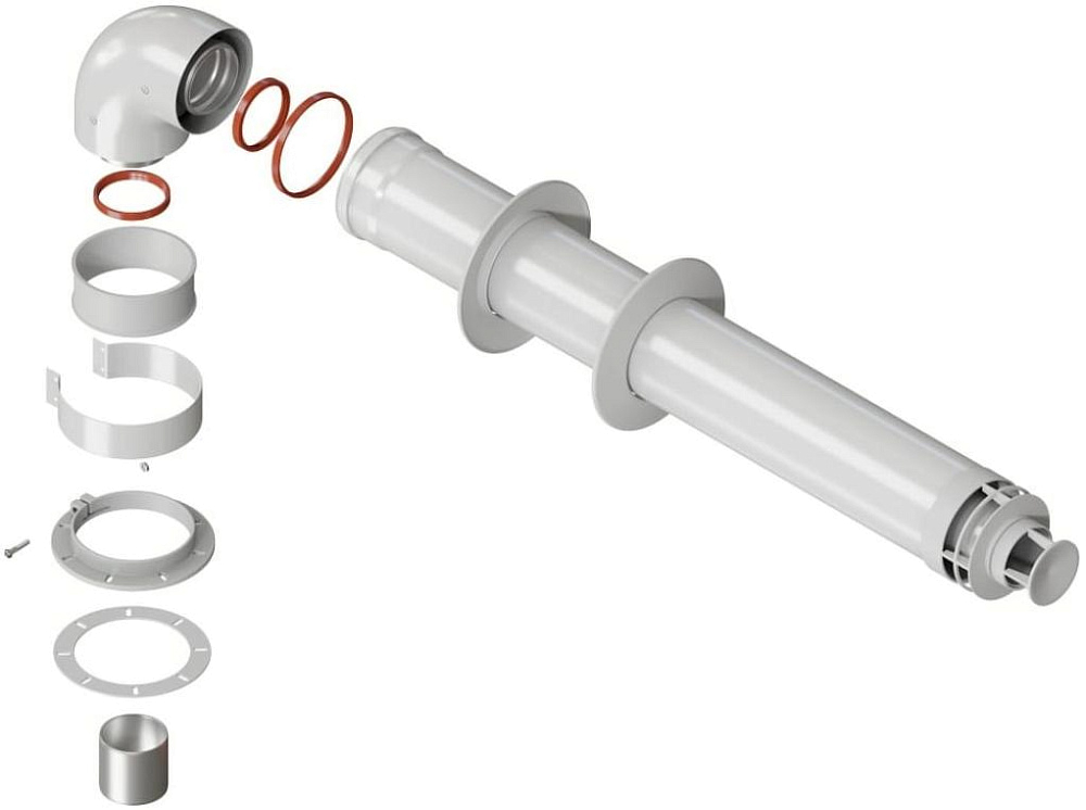 картинка Комплект коаксальный. 60/100, длина 0,86 м (Bx) KIT02-75 