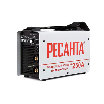 картинка Сварочный аппарат инверторный САИ 250 Ресанта  являющийся официальным дистрибьютором в России 